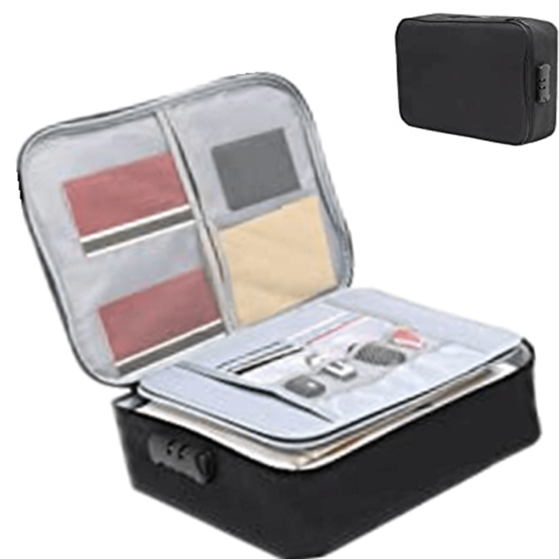 DocSafe Document Bag Fireproof 3 Layer Storage Case