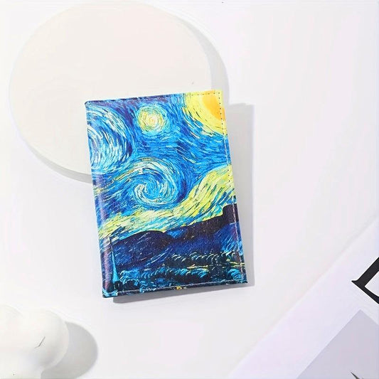 Vintage Pattern Passport Holder Card Holder