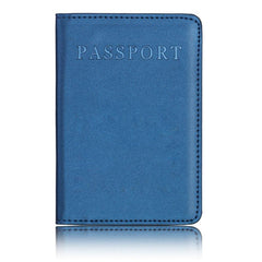 1pc PU Leather Passport Holder Slim Passport Protector Travel Accessories