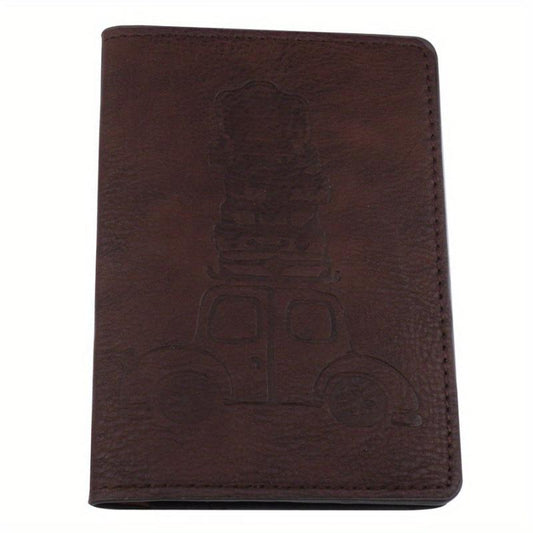 PU Leather Digital Printing Passport Bag