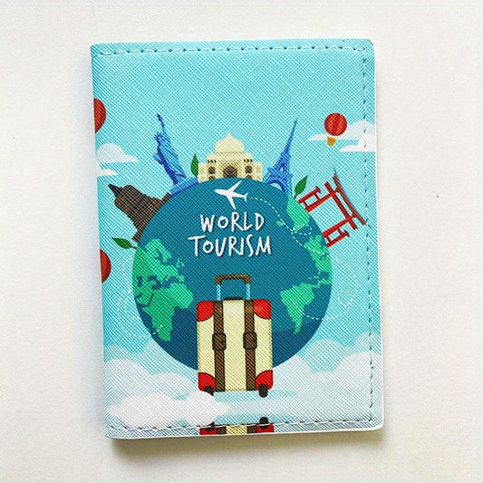 Passport Holder Document Protective Case Portable Travel Bag