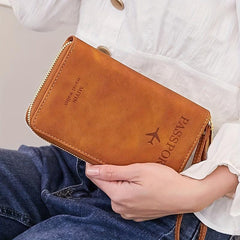 Multifunctional Passport Cover Card Holder Mobile Phone Travel Passport Wallet