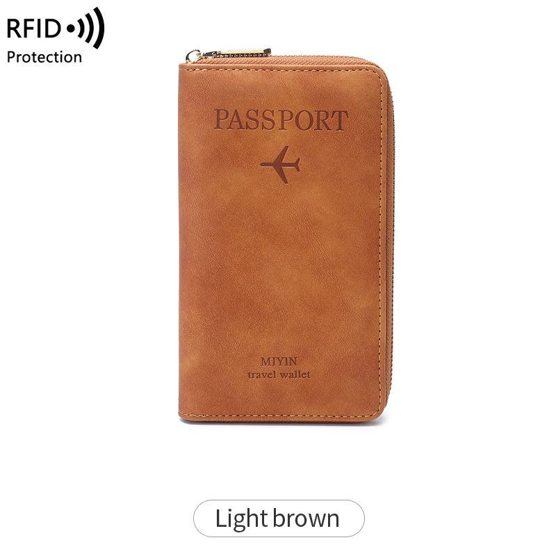 Multifunctional Passport Cover Card Holder Mobile Phone Travel Passport Wallet