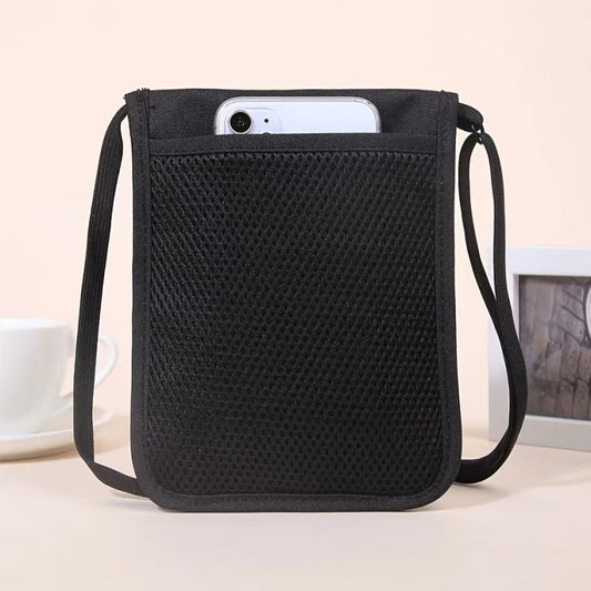 RFID Anti theft Travel Passport Bag - Multifunctional Hanging Neck Passport Bag
