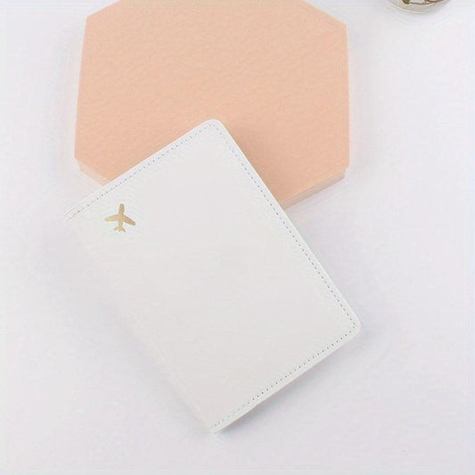 PU Leather Passport Holder Travel Document Protector