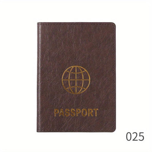 PU Leather Travel Passport Holder Document Holder Card Holder