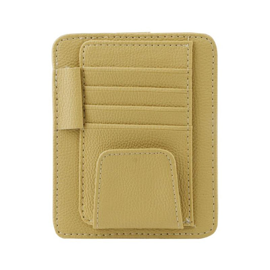 Car Sun Visor Organizer Universal Auto Eyeglasses Holder Clip