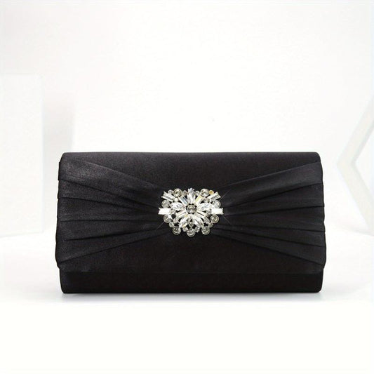 Glitter Rhinestone Evening Bag for Party