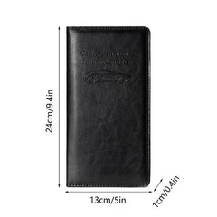 PU Driver's Leather Case Car Registration Insurance Protective Cover