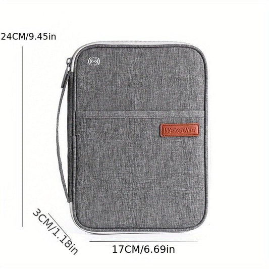 Anti Degaussing Ticket Passport Holder Card Holder Travel Document Bag