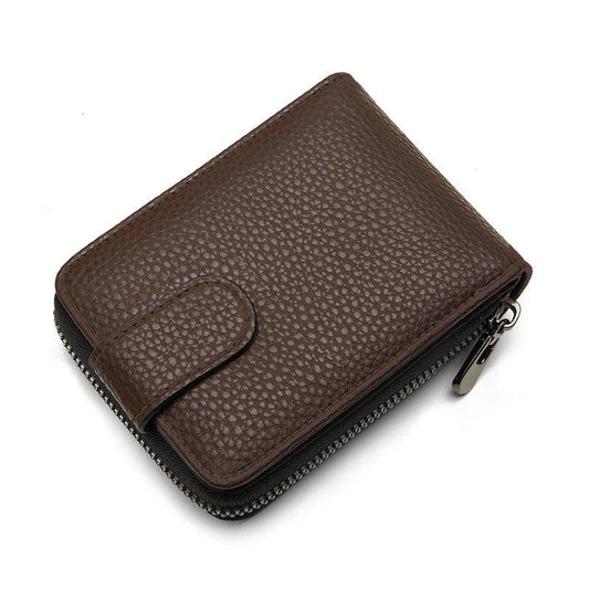 Mini Credit Card Holder Wallet Card Slot With ID Window