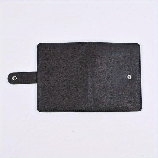PU Leather Passport Holder Card Ticket Organizer