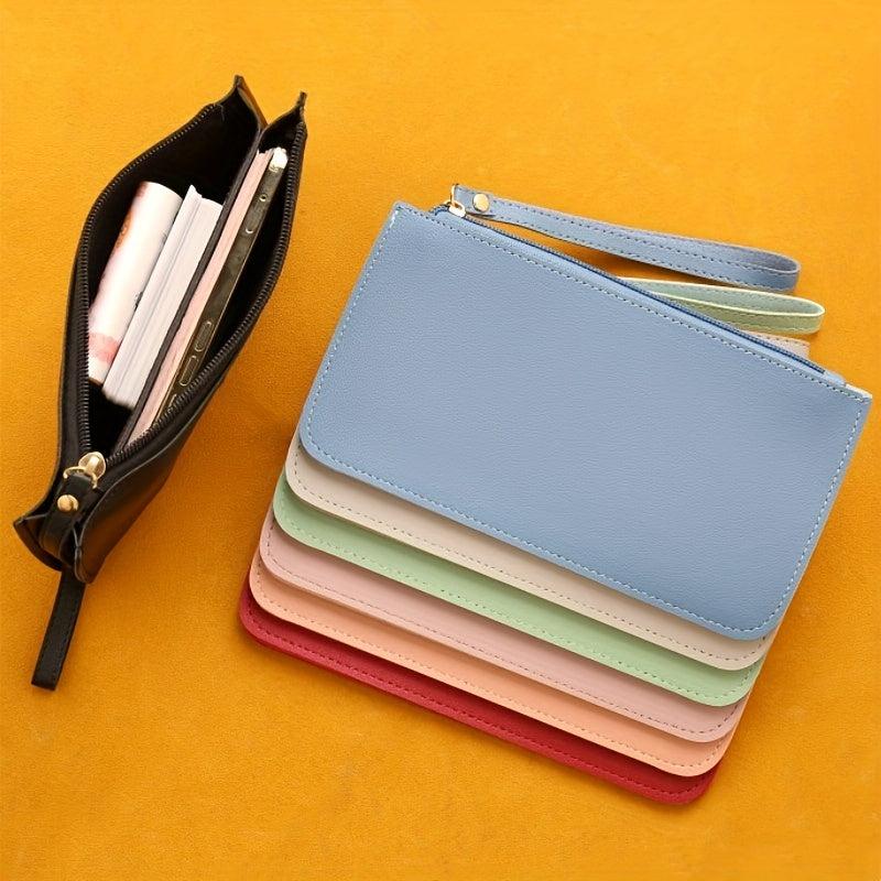 Portable Zipper Passport Holder Wallet Clutch Bag