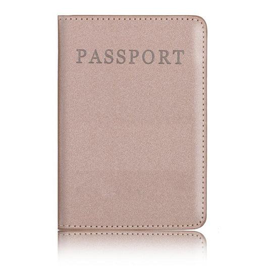 Colorful Passport Holder With Card Slots PU Leather Lightweight Portable Case