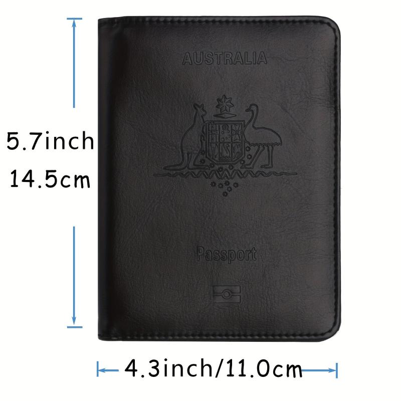 Australia RFID Blocking Passport Holder Travel Cover
