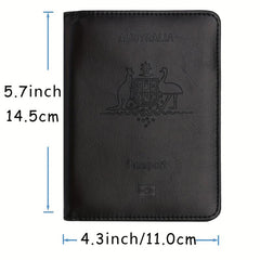 Australia RFID Blocking Passport Holder Travel Cover