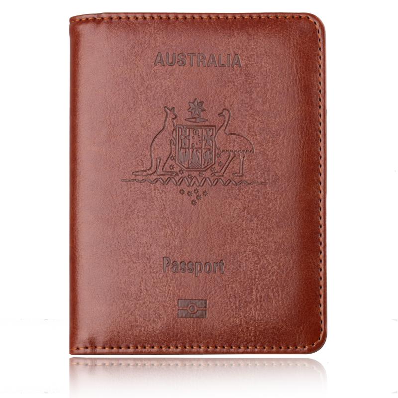 Australia RFID Blocking Passport Holder Travel Cover