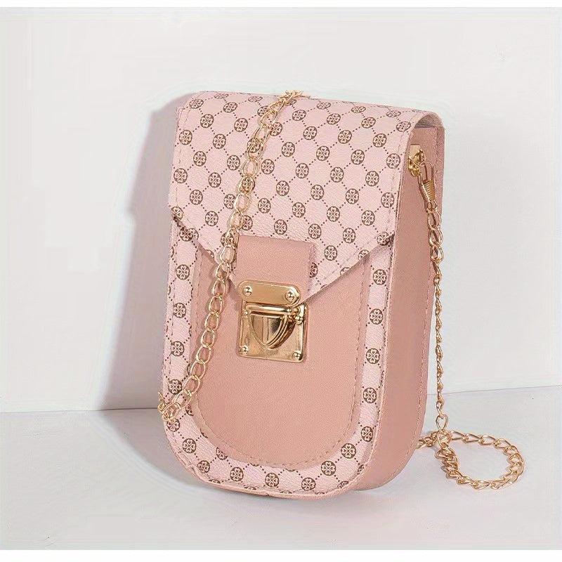 2023 Retro Crossbody Bag Chain Small Bag Mobile Phone ID Bag