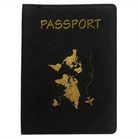 Map Passport Cover Letter Travel Wedding Passport Cover Holder