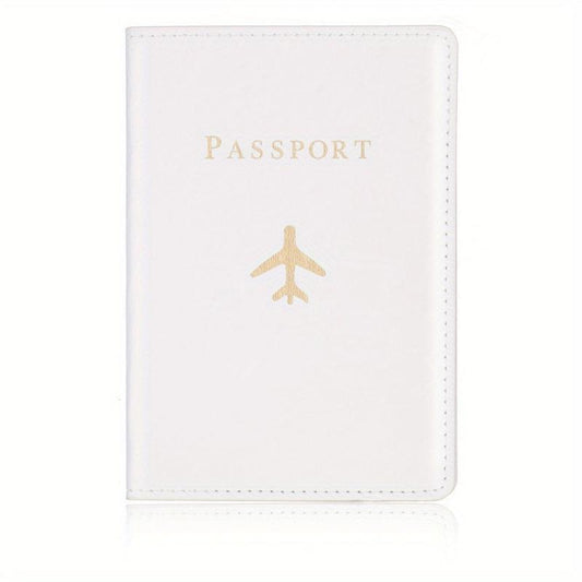 PU Leather Passport Holder Card Holder Cover Wallet Travel Accessories