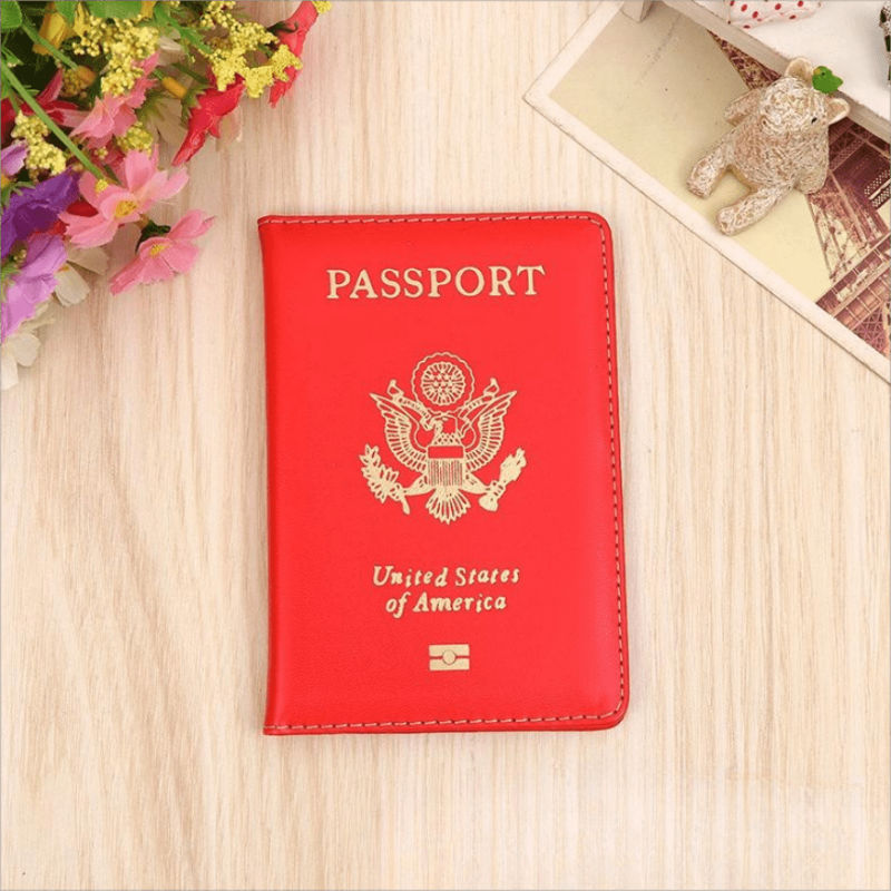 Glossy Passport Holder Multifunctional Passport Holder