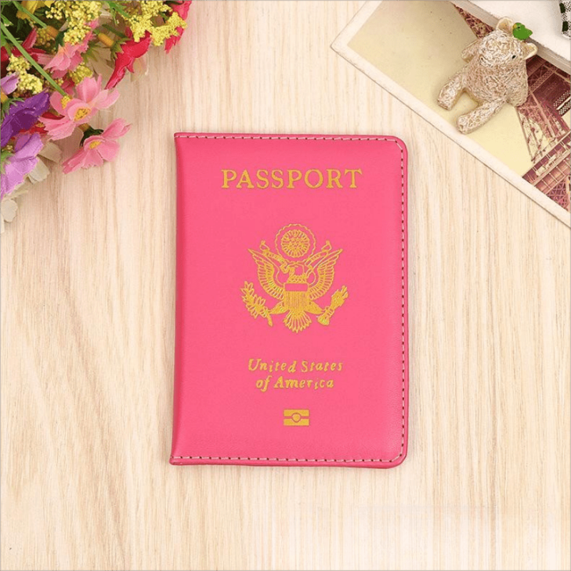 Glossy Passport Holder Multifunctional Passport Holder