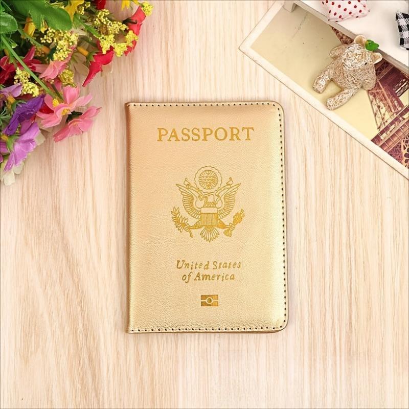 Glossy Passport Holder Multifunctional Passport Holder