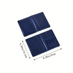 Travel Passport Holder US Passport Protector PU Leather Document Holder