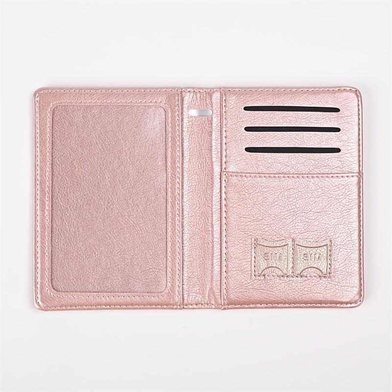 Travel Passport Holder US Passport Protector PU Leather Document Holder