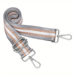 Colorblock Wide Strap Adjustable Durable Bag Strap Travel Accessory