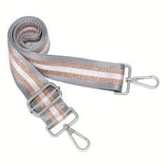 Colorblock Wide Strap Adjustable Durable Bag Strap Travel Accessory