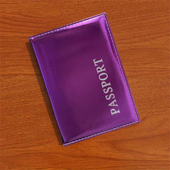 PVC Glossy Passport Covers, Colorful Choice, Travel Accessories