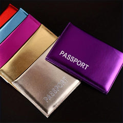 PVC Glossy Passport Covers, Colorful Choice, Travel Accessories