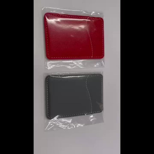 PU Leather Card Holder Coin Purse Money Bank Credit Card Case