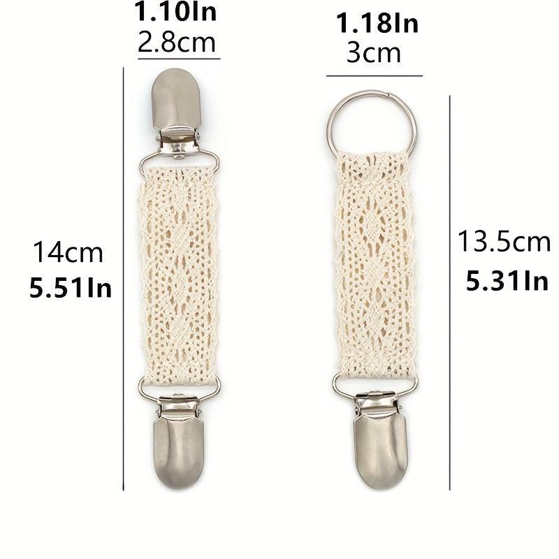 Hat Clips Holder Flower Lace Hat Keeper Clip Multifunctional Duck Clip