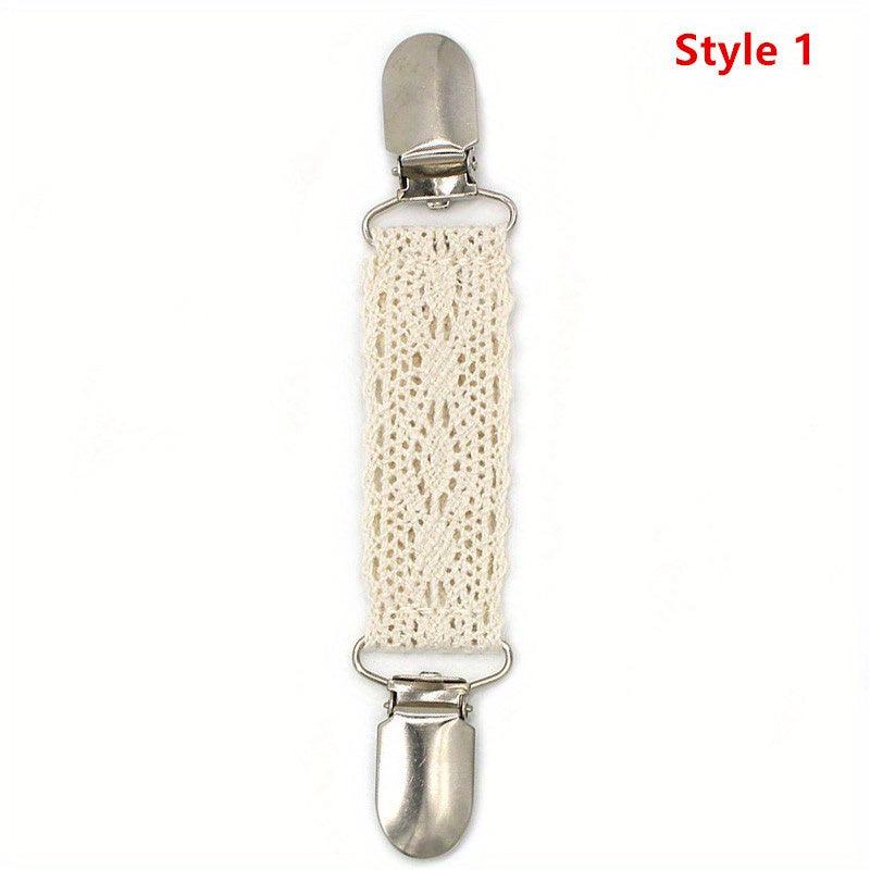 Hat Clips Holder Flower Lace Hat Keeper Clip Multifunctional Duck Clip