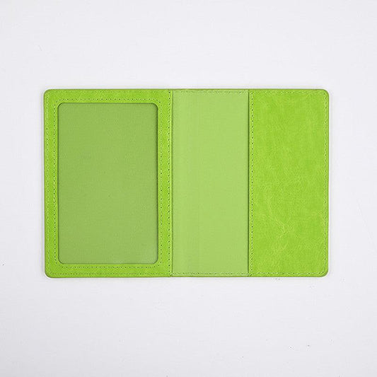 PU Leather Passport Bag Card Holder Protective Cover Ticket Holder