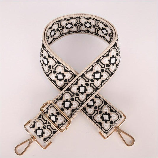 Floral Embroidery Ethnic Style Shoulder Strap