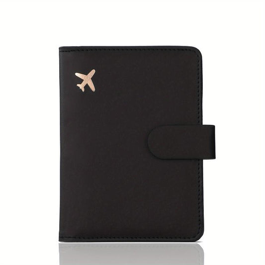 PU Leather Passport Holder Vaccine Card Holder