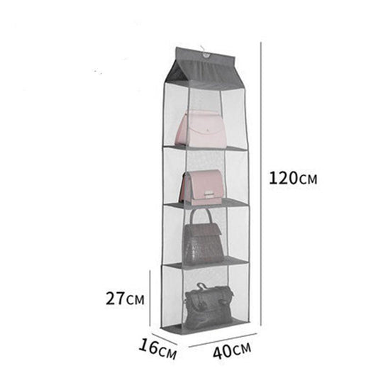 Handbag Purse Organizer Dust-proof Storage Holder For Closet
