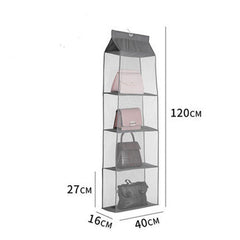 Handbag Purse Organizer Dust-proof Storage Holder For Closet