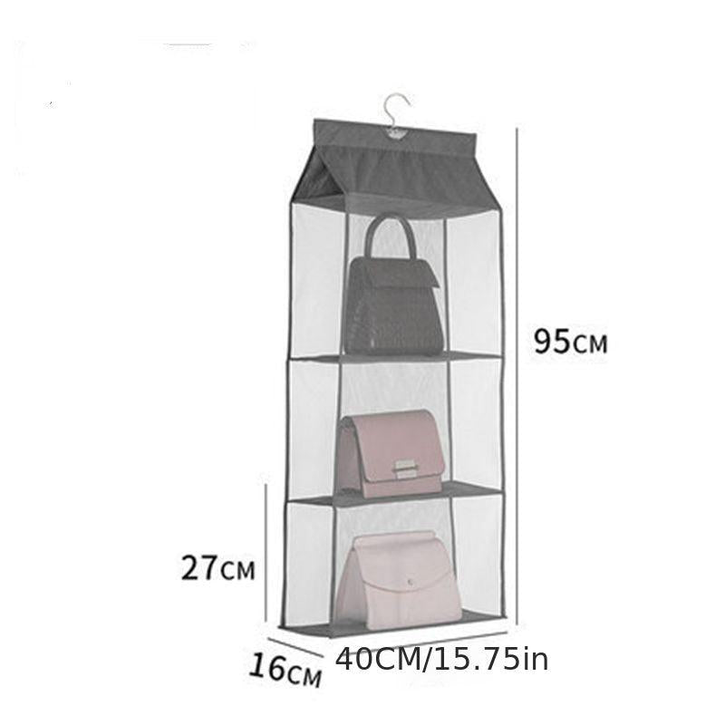 Handbag Purse Organizer Dust-proof Storage Holder For Closet