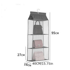 Handbag Purse Organizer Dust-proof Storage Holder For Closet