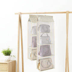 Handbag Purse Organizer Dust-proof Storage Holder For Closet