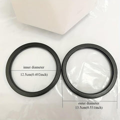 2PCS 13 Wood Round Handles for Bag Accessories Replacement DIY Handbag
