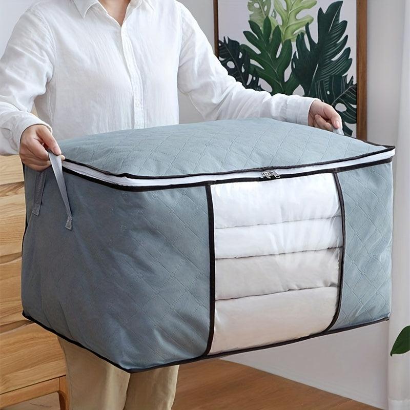 Large Capacity Storage Organizer Zipper Dustproof Container