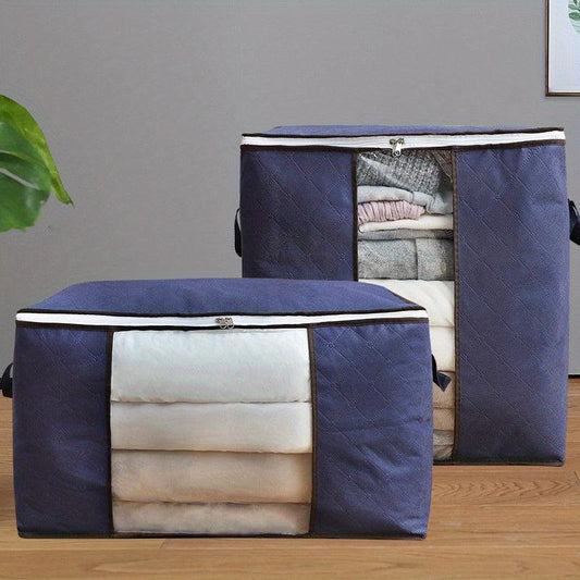 Large Capacity Storage Organizer Zipper Dustproof Container
