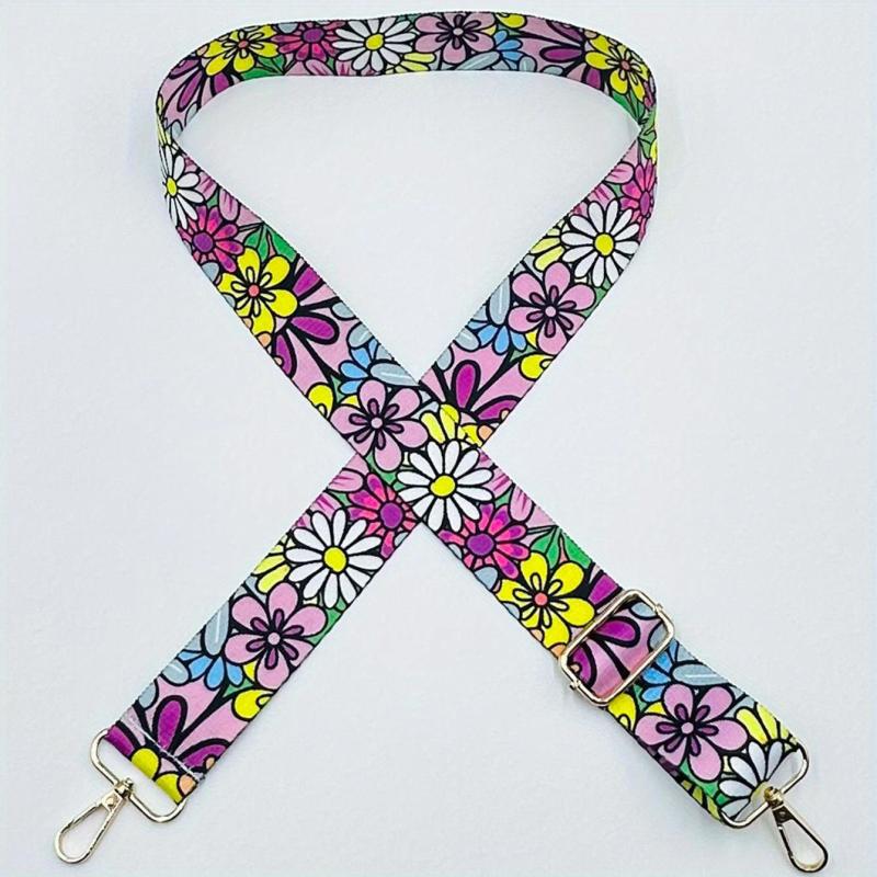 Vintage Pattern Bag Strap DIY Wide Shoulder Bag Strap Replacement