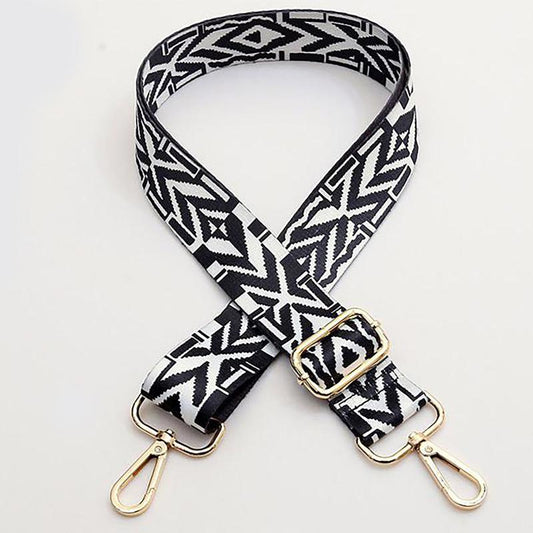 Vintage Pattern Bag Strap Lightweight Adjustable Shoulder Strap
