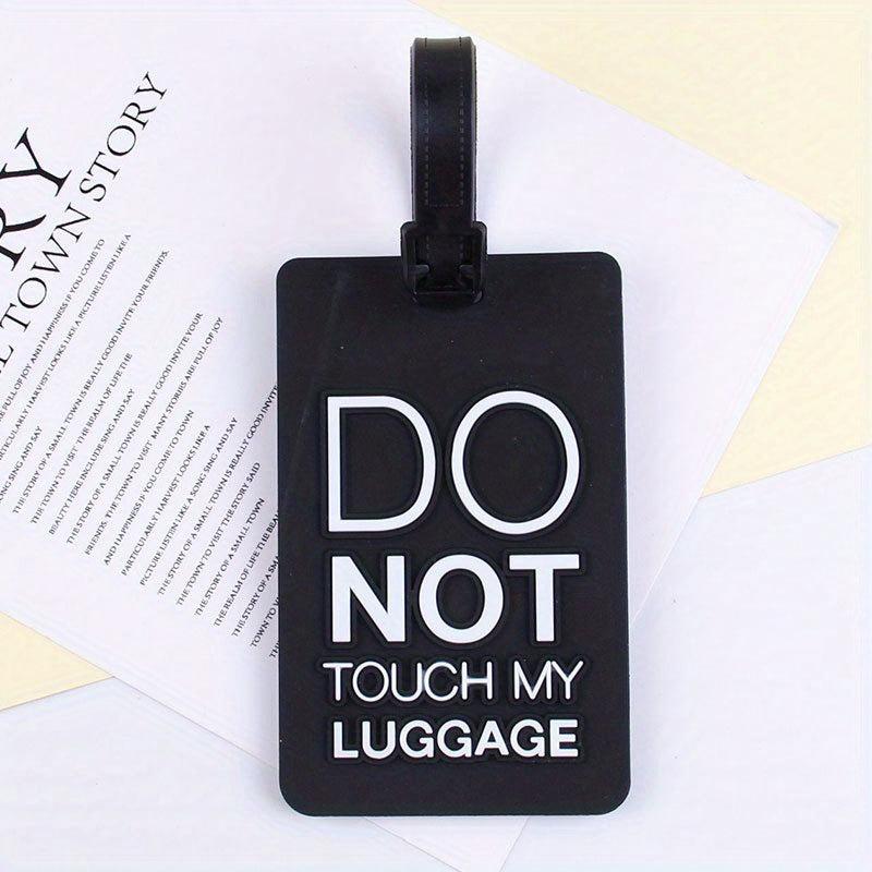 Geometric Letter Boarding Card PVC Soft Rubber Card Sleeve